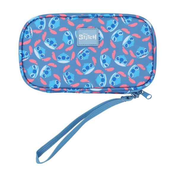 Disney Handbags - Disney Stitch Wristlet Tech Travel Organizer - Carry All Toiletry Bag